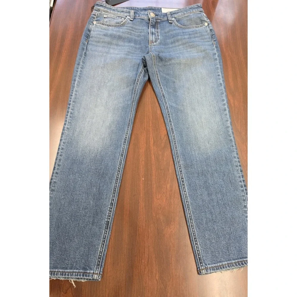 Rag & Bone Dre Slim Boyfriend Jeans NWT Size 28 Julienne Indigo Low Rise Stretch